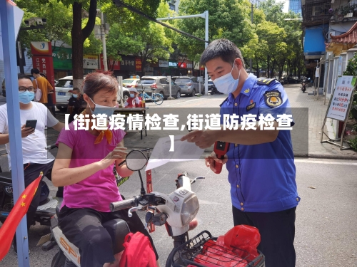 【街道疫情检查,街道防疫检查】