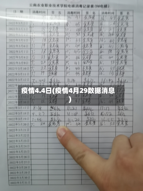 疫情4.4日(疫情4月29数据消息)