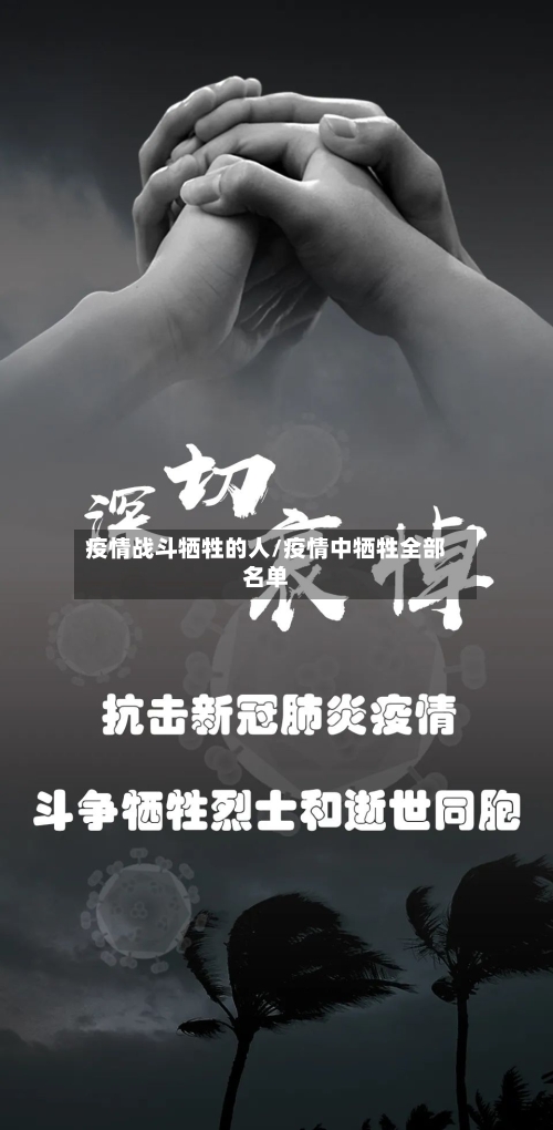 疫情战斗牺牲的人/疫情中牺牲全部名单