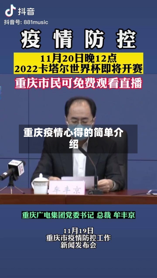 重庆疫情心得的简单介绍
