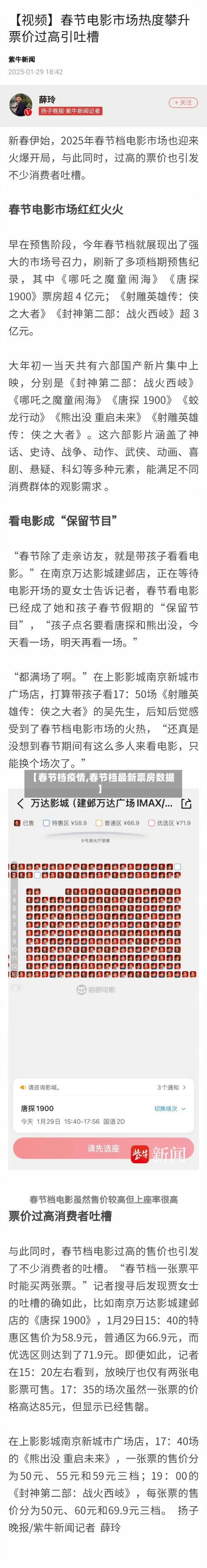 【春节档疫情,春节档最新票房数据】