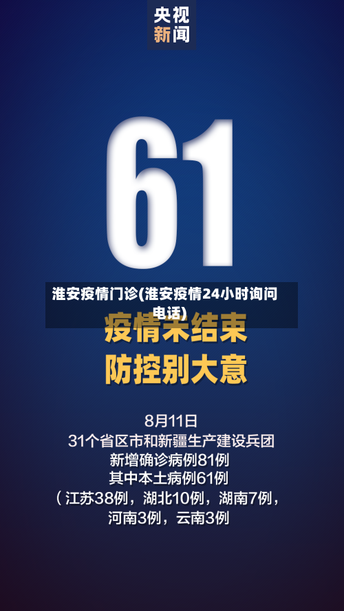 淮安疫情门诊(淮安疫情24小时询问电话)