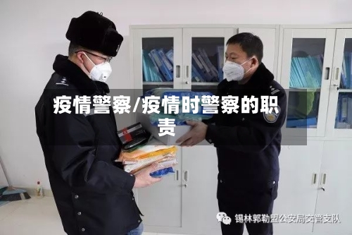 疫情警察/疫情时警察的职责