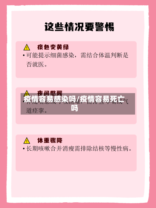 疫情容易感染吗/疫情容易死亡吗