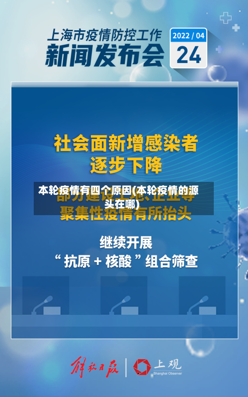本轮疫情有四个原因(本轮疫情的源头在哪)