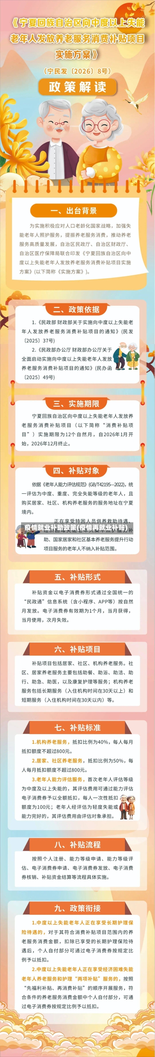 疫情就业补助政策(疫情再就业补贴)