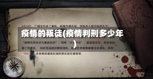 疫情的叛徒(疫情判刑多少年)