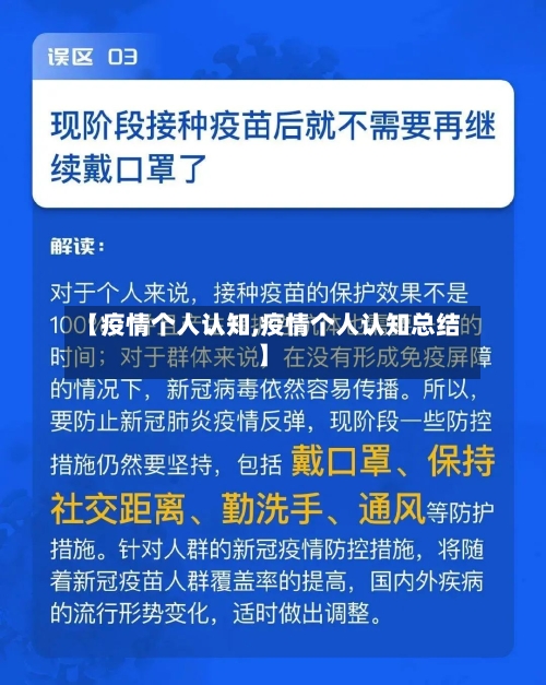 【疫情个人认知,疫情个人认知总结】