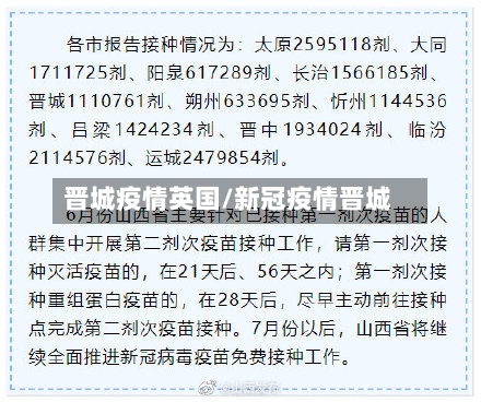晋城疫情英国/新冠疫情晋城