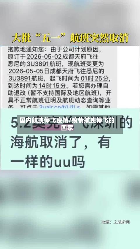 国内航班停飞疫情/疫情航班停飞的国家
