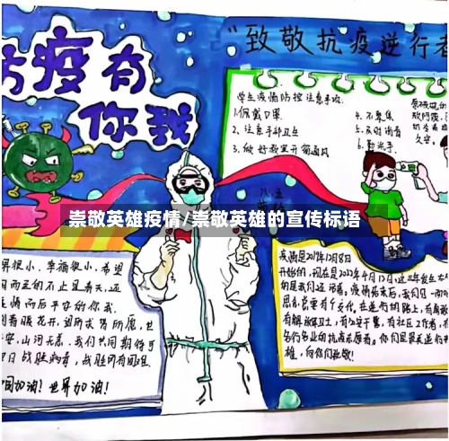 崇敬英雄疫情/崇敬英雄的宣传标语