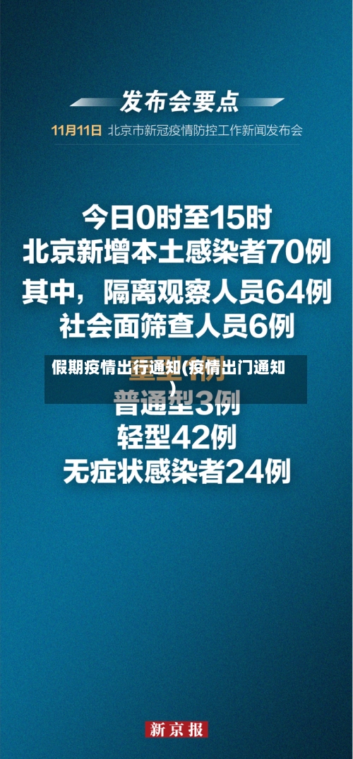 假期疫情出行通知(疫情出门通知)