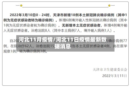 河北11月疫情/河北11日疫情最新数据消息