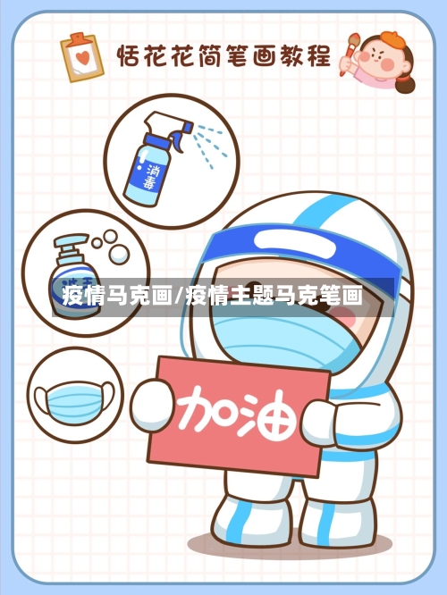 疫情马克画/疫情主题马克笔画
