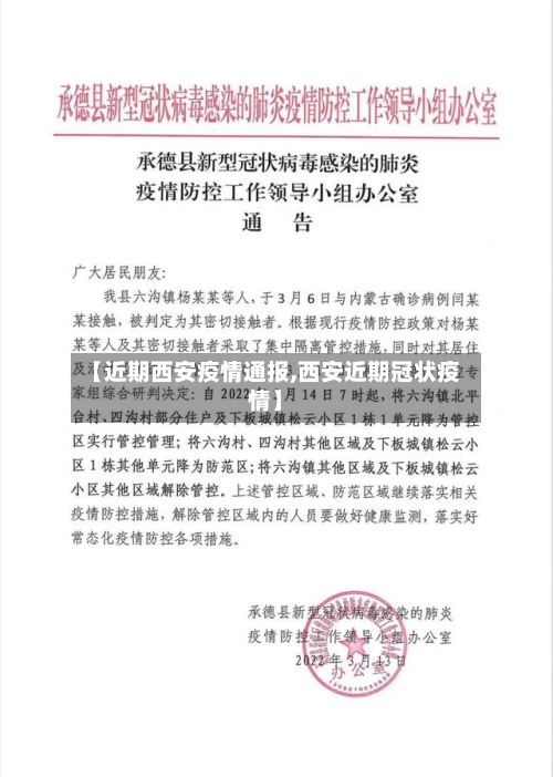 【近期西安疫情通报,西安近期冠状疫情】