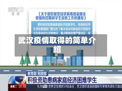武汉疫情取得的简单介绍