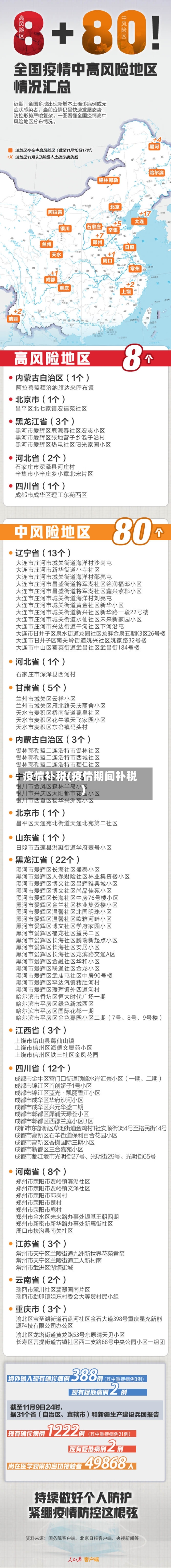 疫情补税(疫情期间补税)