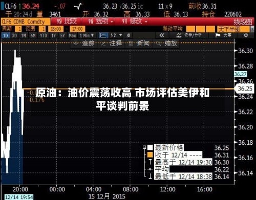 原油：油价震荡收高 市场评估美伊和平谈判前景