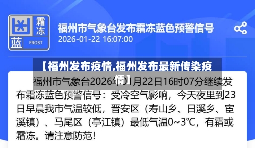 【福州发布疫情,福州发布最新传染疫情】