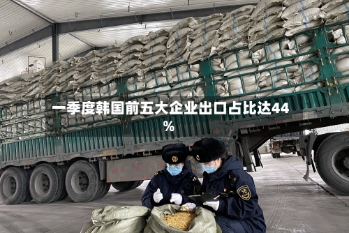 一季度韩国前五大企业出口占比达44%