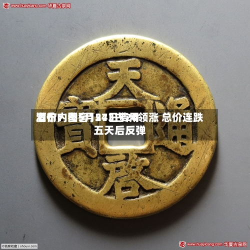 酒价内参5月24日费用发布：国窖1573古20领涨 总价连跌五天后反弹