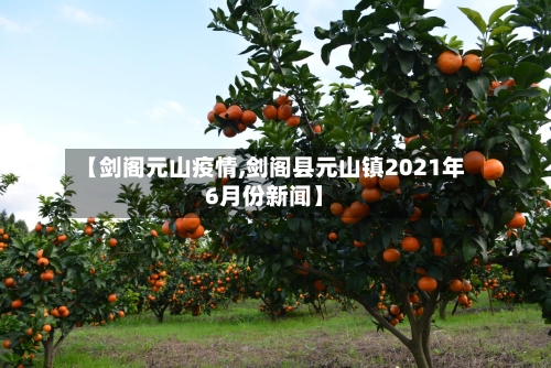 【剑阁元山疫情,剑阁县元山镇2021年6月份新闻】
