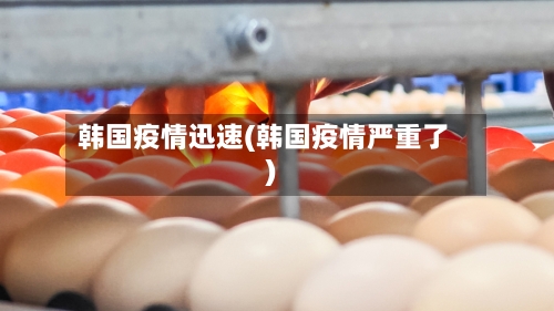 韩国疫情迅速(韩国疫情严重了)