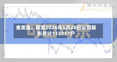 金龙鱼：截至2026年5月20日公司股东共计113717户