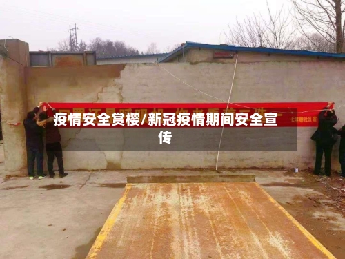 疫情安全赏樱/新冠疫情期间安全宣传