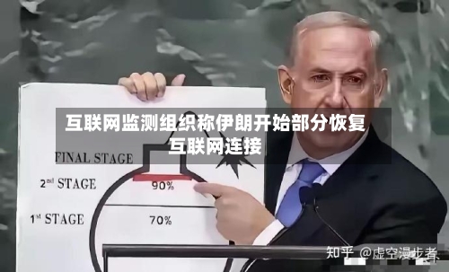 互联网监测组织称伊朗开始部分恢复互联网连接