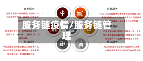 服务链疫情/服务链管理
