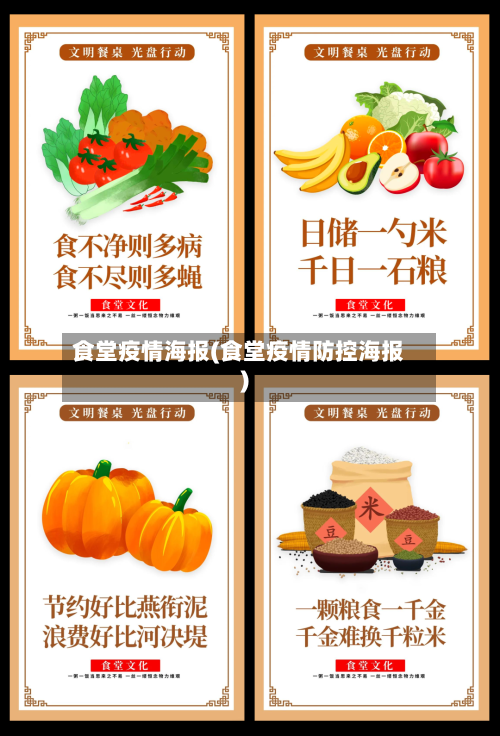 食堂疫情海报(食堂疫情防控海报)