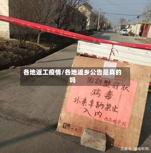 各地返工疫情/各地返乡公告是真的吗