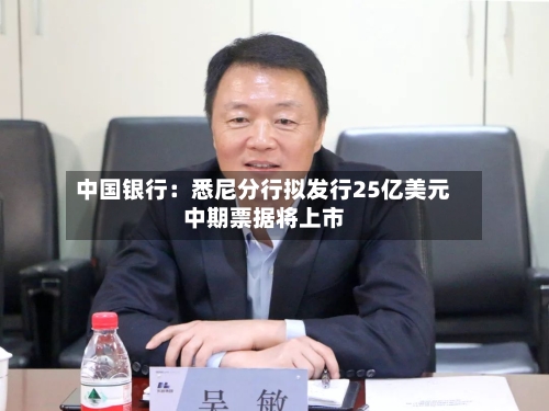 中国银行：悉尼分行拟发行25亿美元中期票据将上市