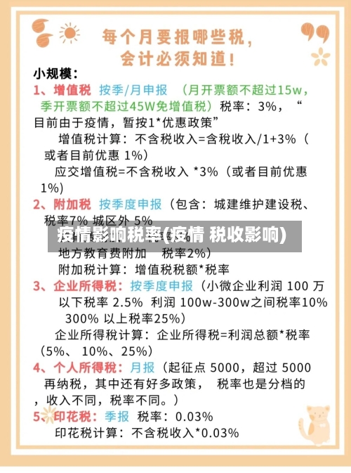疫情影响税率(疫情 税收影响)