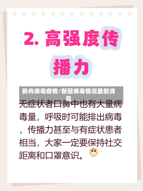 新舟病毒疫情/新冠病毒情况最新消息