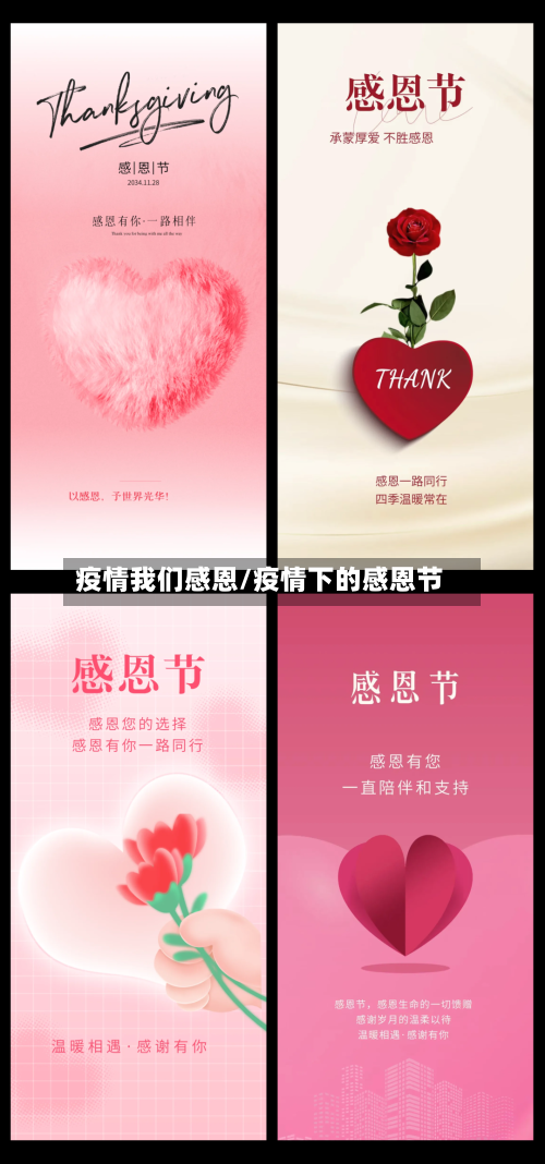 疫情我们感恩/疫情下的感恩节