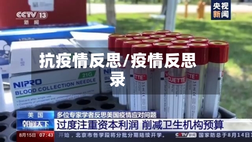 抗疫情反思/疫情反思录
