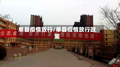 单县疫情放行/单县疫情放行政策