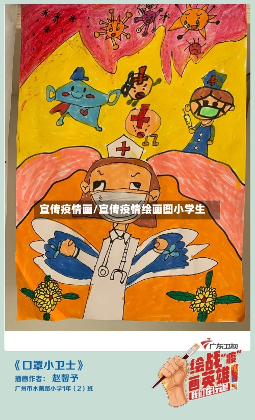 宣传疫情画/宣传疫情绘画图小学生