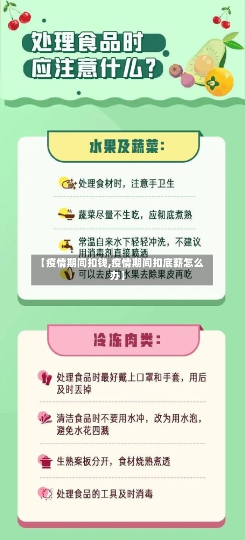 【疫情期间扣钱,疫情期间扣底薪怎么办】