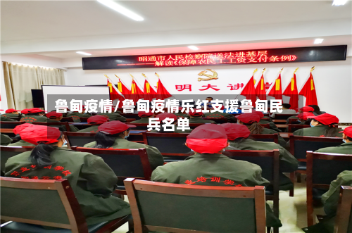鲁甸疫情/鲁甸疫情乐红支援鲁甸民兵名单