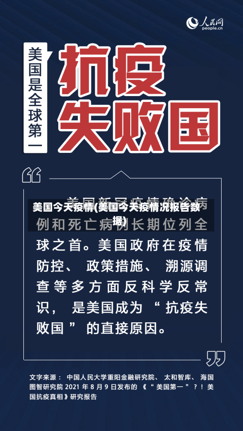美国今天疫情(美国今天疫情况报告数据)