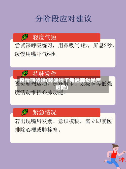 疫情期哮喘(哮喘得了新冠肺炎是否危险)