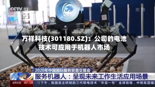 万祥科技(301180.SZ)：公司的电池技术可应用于机器人市场
