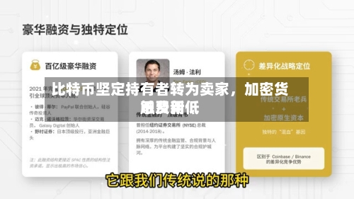 比特币坚定持有者转为卖家，加密货币费用触及新低