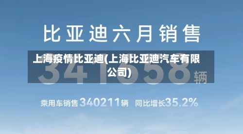 上海疫情比亚迪(上海比亚迪汽车有限公司)