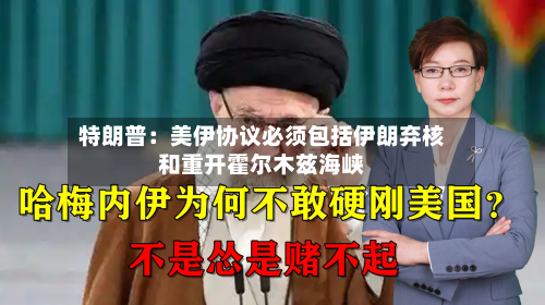 特朗普：美伊协议必须包括伊朗弃核和重开霍尔木兹海峡