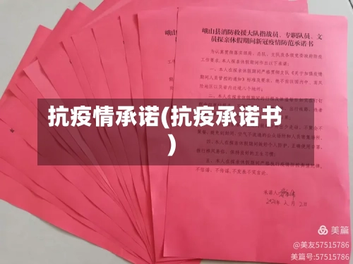 抗疫情承诺(抗疫承诺书)