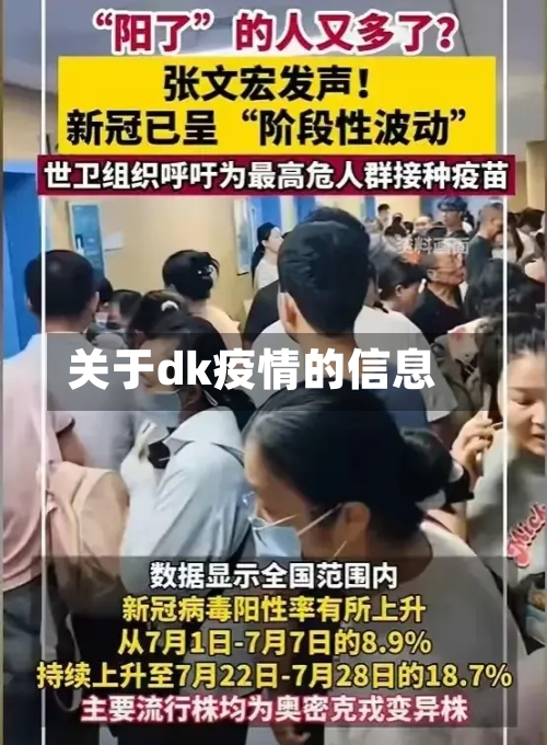 关于dk疫情的信息
